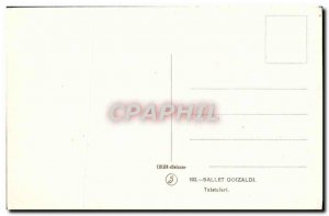 Postcard Modern Ballet Goizaldi Txistulari