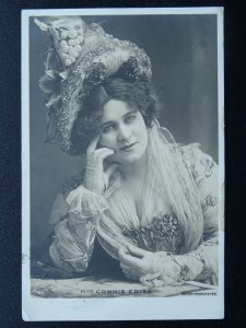 Actress MISS CONNIE EDISS c1903 UB RP Postcard by Rotary