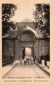 France Longwy-Haut Westlicher Kriegsschauplatz 1914/16 Vintage Postcard C226