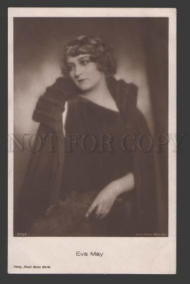 112652 EVA MAY German Silent MOVIE Star ACTRESS Vintage PHOTO