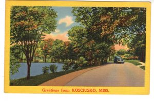 Greetings from Kosciusko, Mississippi