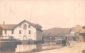 Real Photo Ellenville, New York, USA D & H Canal 1906, Undivided back Era (19...