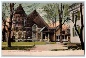 Paterson New Jersey NJ Postcard Danforth Memorial Public Library Exterior c1915