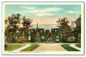 1916 The Casino Georgian Court Exterior Building Lakewood New Jersey NJ Postcard