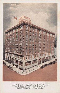 Hotel Jamestown, Jamestown, New York, Early Postcard, Unused