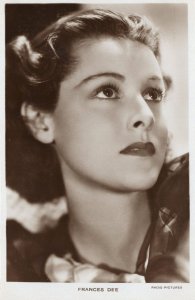 Frances Dee Radio Pictures Film Movie Rare RPC Postcard