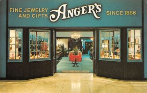 Rockford Illinois Anger's Jewelry and Gift Shop Vintage Postcard AA65092
