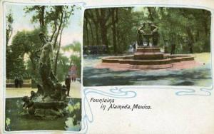 Mexico - Alameda, Fountains