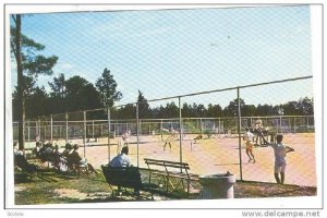 Tennis Matches At The Pinehurst Country Club, Pinehurst, North Carolina, 1950...