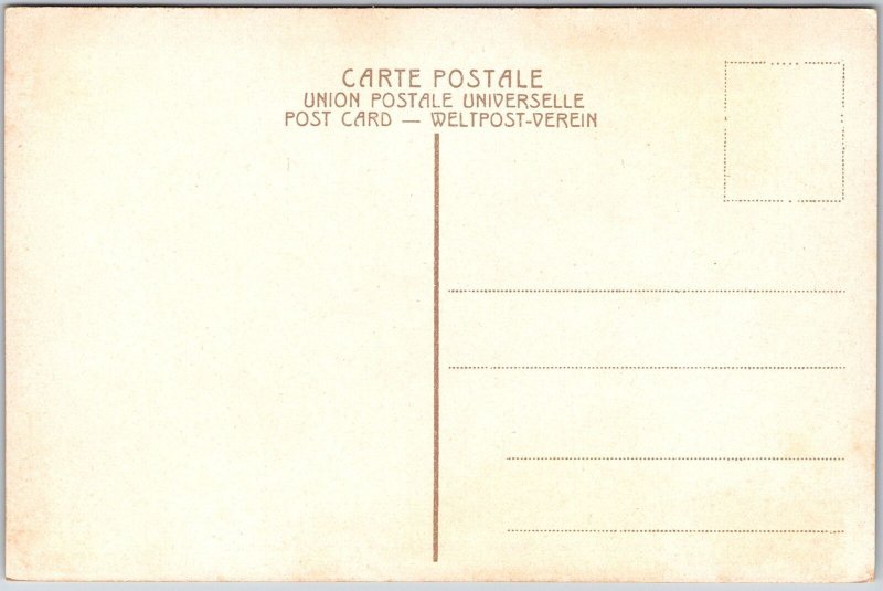 Jerusalem General View Israel Buildings Residences Postcard