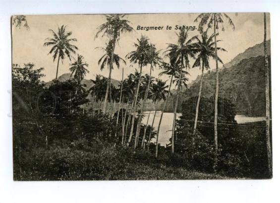 144675 INDONESIA Bergmeer te Sabang Vintage postcard