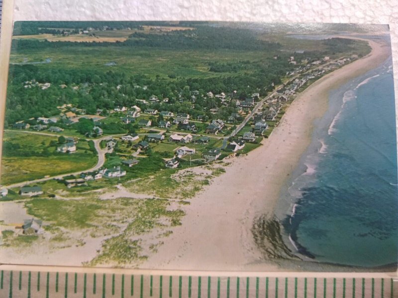 Postcard Aerial view of Drakes Island, Wells, Maine