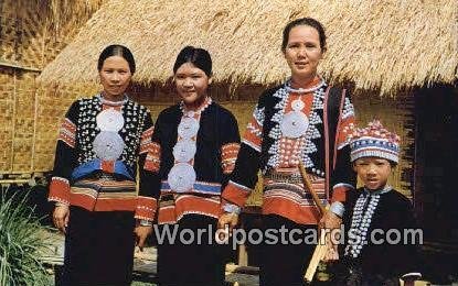 Lahu Family Northern Thailand Thailand Unused 