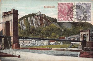 BODENBACH CZECH REPUBLIC~1912 GEBR. ISENBECK POSTCARD