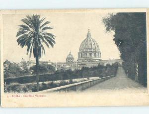 Old Postcard THE VATICAN Roma - Rome Italy F5550