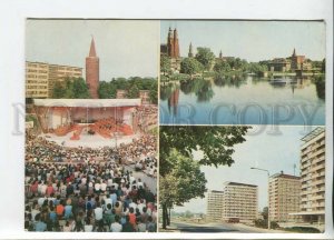 450433 POLAND 1972 year Opole real posted to Germany photo postcard