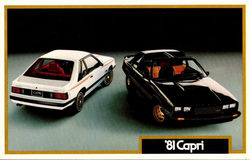 Cars 1981 Capri