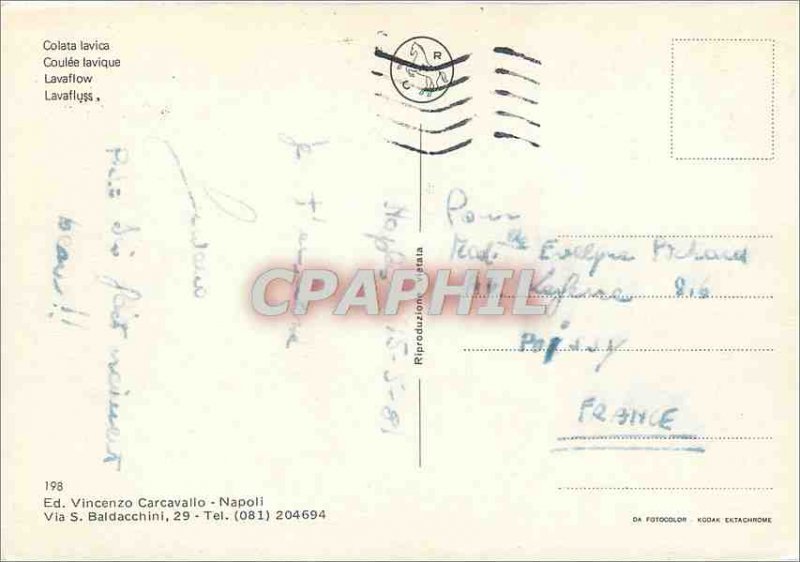 Postcard Modern Firenze Coulee lava