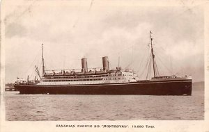 SS Montroyal Canadian Pacific Steamship Co Ship Unused 
