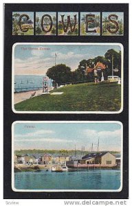 Multi-Views, The Green Cowes, Cowes, Isle Of Wight, England, UK, 1900-1910s