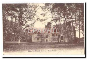 Ligny le Ribault Old Postcard Old House
