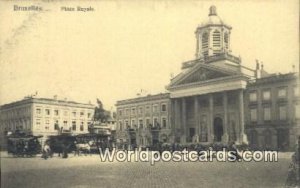 Place Royale Bruxelles, Belgium Unused 