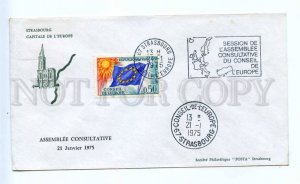 418298 FRANCE Council of Europe 1975 year Strasbourg European Parliament COVER