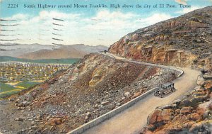 Mount Franklin Scenic Highway - El Paso, Texas TX  