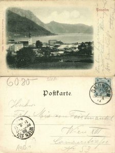 austria, GMUNDEN, Panorama (1901) Postcard