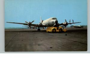 GLENVIEW IL Naval Air Station Airplane Old Postcard