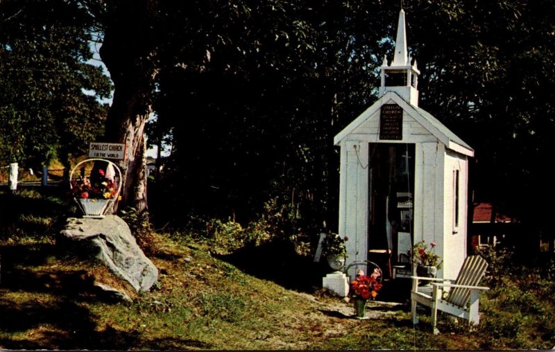 Maine Wiscosset Union Church Smallest Church In The World