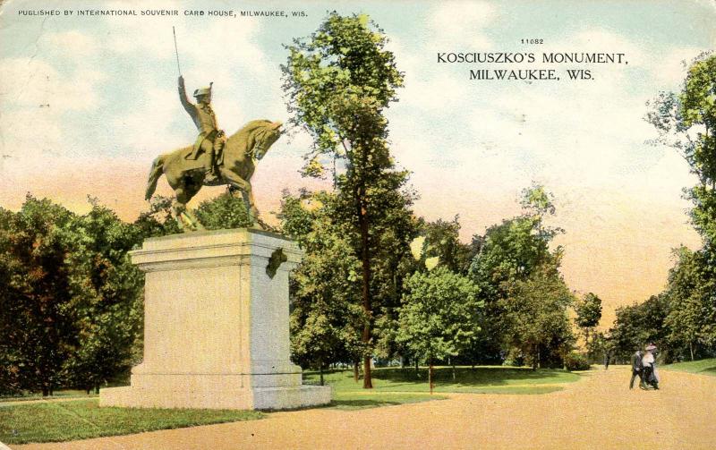 WI - Milwaukee. Kosciuszko's Monument