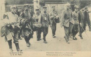 World War 1914-1918 France german prisoners at La Ferte Gaucher