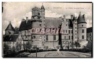 Old Postcard Bourges Palais Jacques Coeur