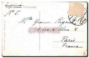 Postcard Ancient Egypt Egypt Mounting the pyramid