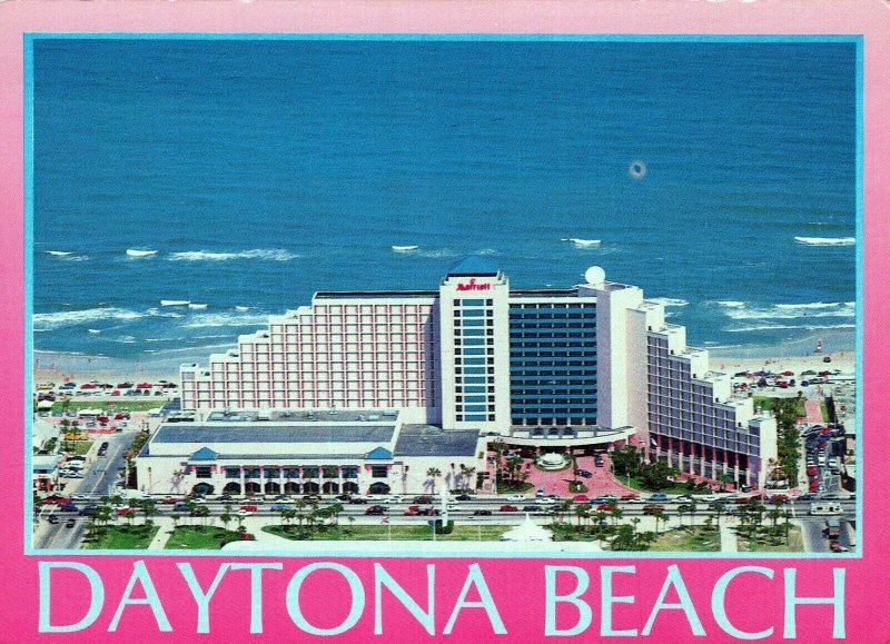 FL, Marriott Beachside, Daytona Beach, Florida Postcard