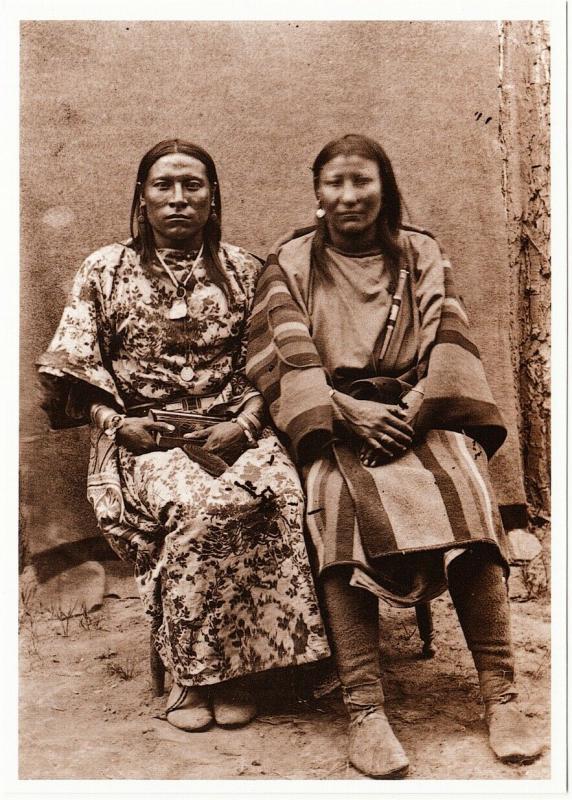 Osh-Tisch Squaw Jim Crow Berdache Transvestite Native American Modern Postcard