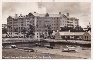 Bermuda Princess Hotel and Cottages from Pitt's Bay Real Photo