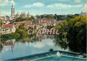 Modern Postcard Perigueux (Dordogne) The Banks of the Isle La P�rigueux Cat...