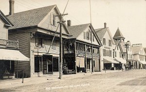 Bradford VT Post Office T.ONEDO & BRO. Fruits Tobacco & Cigars Store RPPC