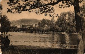 CPA Paris 16e Paris-La Seine et le Mont-Valérien vue prise (313140)