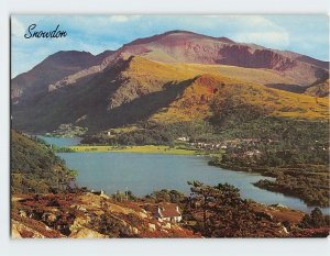 Postcard Snowdon And Llyn Padarn From Fachwen, Wales