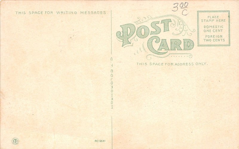 J57/ Monett Missouri Postcard c1910 High School Building  263