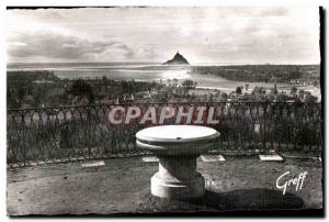 Modern Postcard Avranches Normandy 503-6 (handle) the plants garden of the vi...