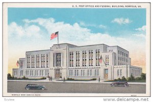 U. S. Post Office And Federal Building, NORFOLK, Virginia, 1910-1920s