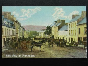 Ireland Kerry KENMARE Market & Fair Day c1905 Postcard by Dainty Novels