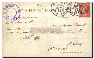 Postcard Old Saint Cloud Restaurant Blue Flag