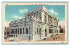 New Post Office And Federal Building Pittsburgh Pennsylvania PA Postcard 