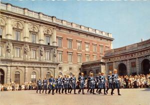 Br22885 The Royal Guard at the castle parade soldiers Stockholm sweden