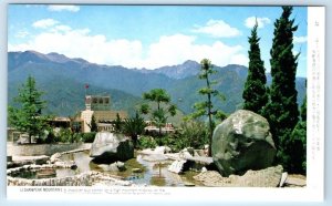 Li-Shan Pear Mountain bus station TAIWAN Postcard